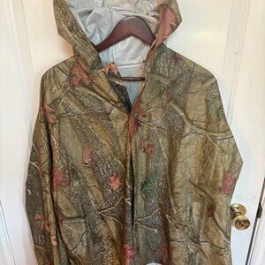 Huntworth 2XL Camo Rain Jacket Poncho Like New